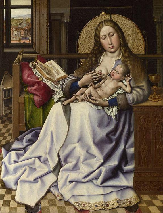 Robert Campin The Virgin and Child before a Fire-screen (nn03) china oil painting image